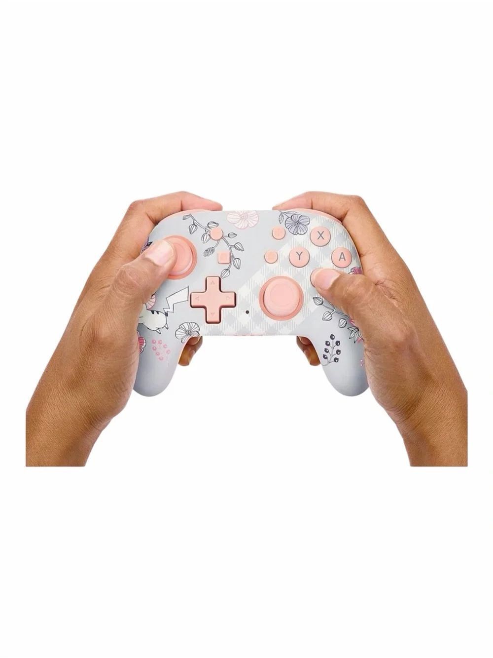 NIB Nintendo Switch PowerA Pokémon Nano Enhanced Wireless Controller Pink/White - Picture 3 of 7